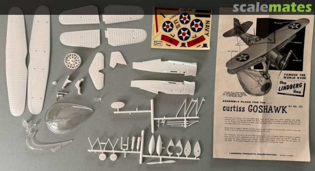 Contents Curtiss Goshawk 70535 Lindberg Contents Curtiss Goshawk 70535 Lindberg