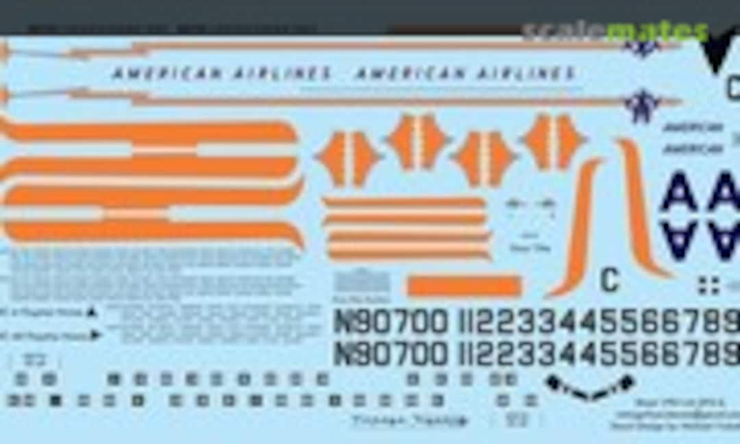 1:72 DC-6 American Airlines (Vintage Flyer Decals VFD072-092) VFD072-092