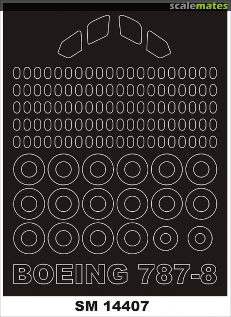 Boxart Boeing 787-8 SM 14407 Montex Boxart Boeing 787-8 SM 14407 Montex