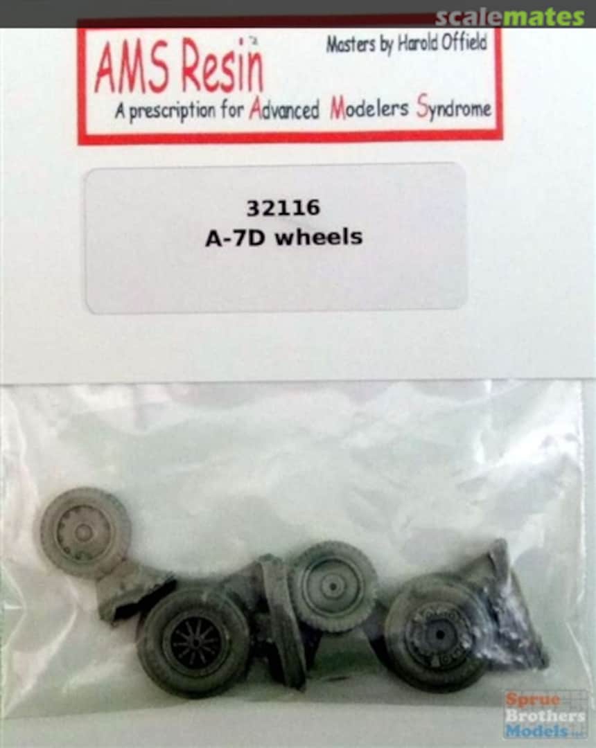 Boxart A-7D Corsair II Wheels Set 32116 AMS Resin Boxart A-7D Corsair II Wheels Set 32116 AMS Resin