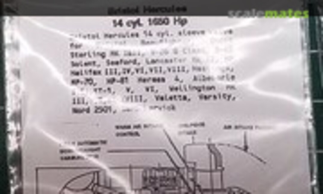 1:72 Bristol Hercules (Engines & Things 72028) 72028