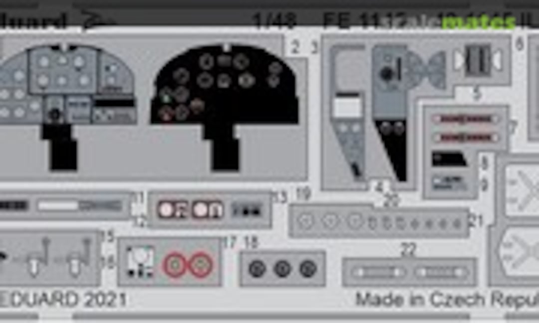 1:48 Il-2 detail set (Eduard FE1145) FE1145