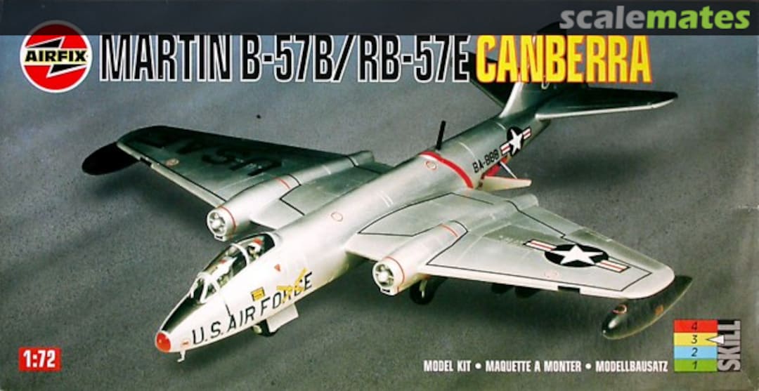 Boxart Martin B-57B/RB-57E Canberra 05018 Airfix