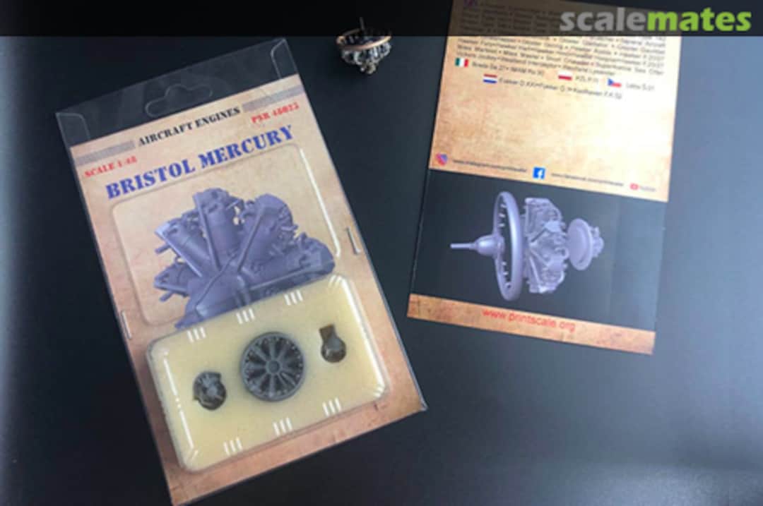 Boxart Bristol Mercury PSR72020 Print Scale Boxart Bristol Mercury PSR72020 Print Scale