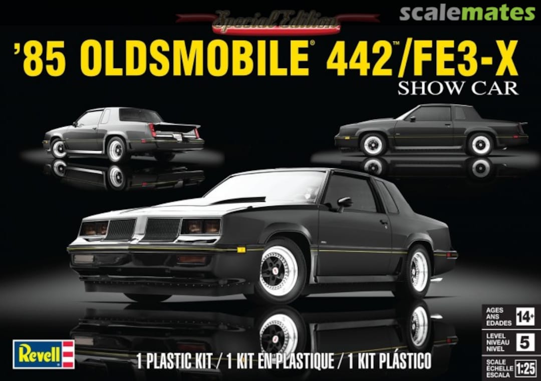 Boxart '85 Oldsmobile 442/FE3-X 85-4446 Revell
