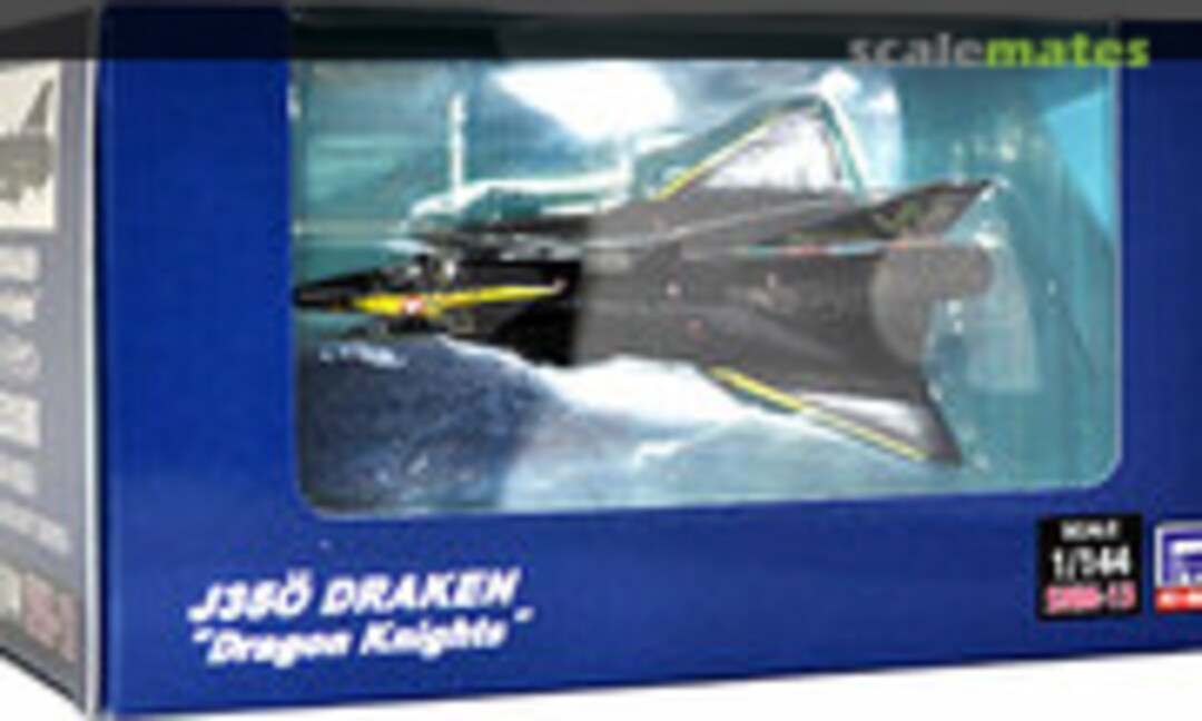 1:144 J-35O Draken Austria Scale Assembled (Pit-Road SNM-13)