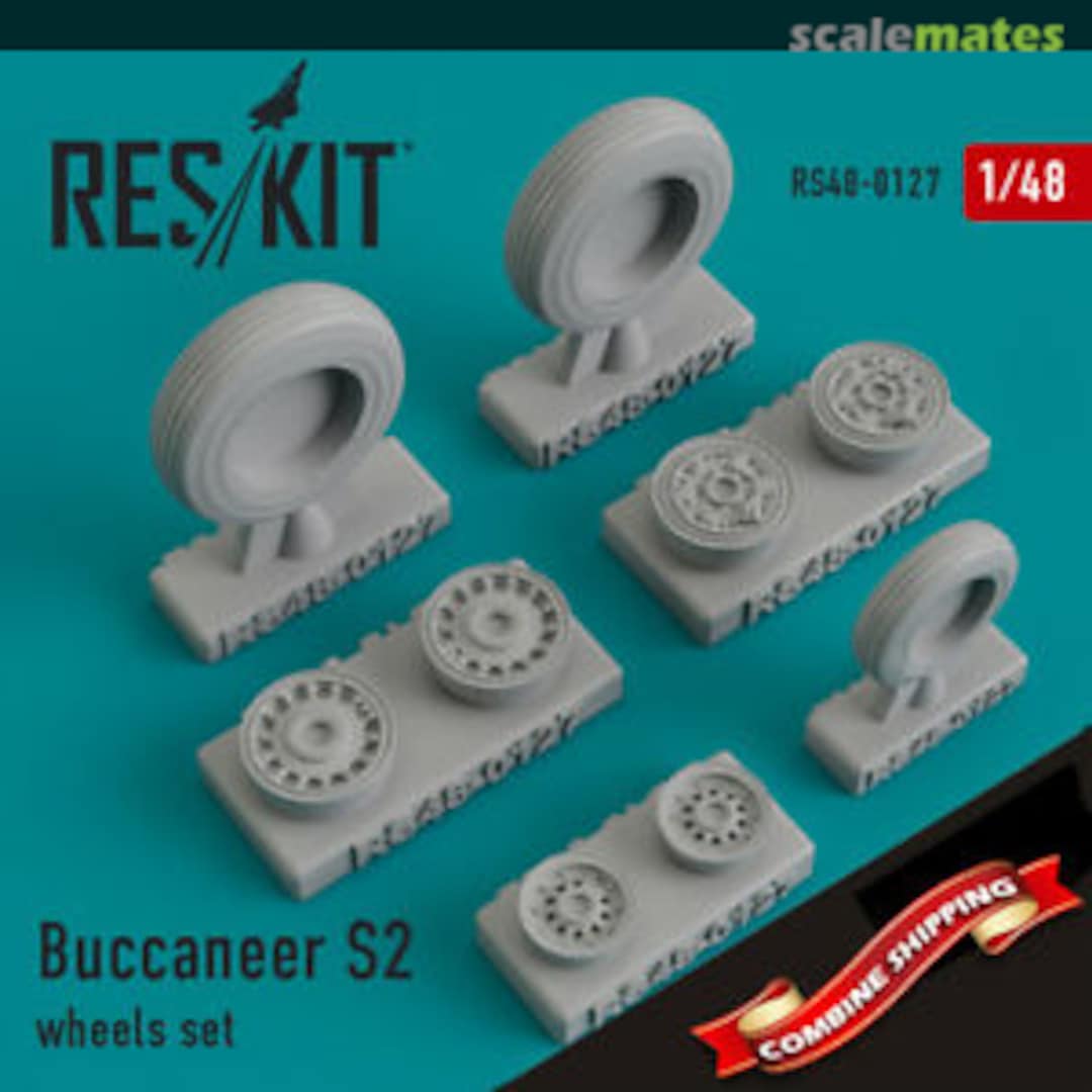 Boxart Buccaneer S2 - wheels set RS48-0127 ResKit Boxart Buccaneer S2 - wheels set RS48-0127 ResKit