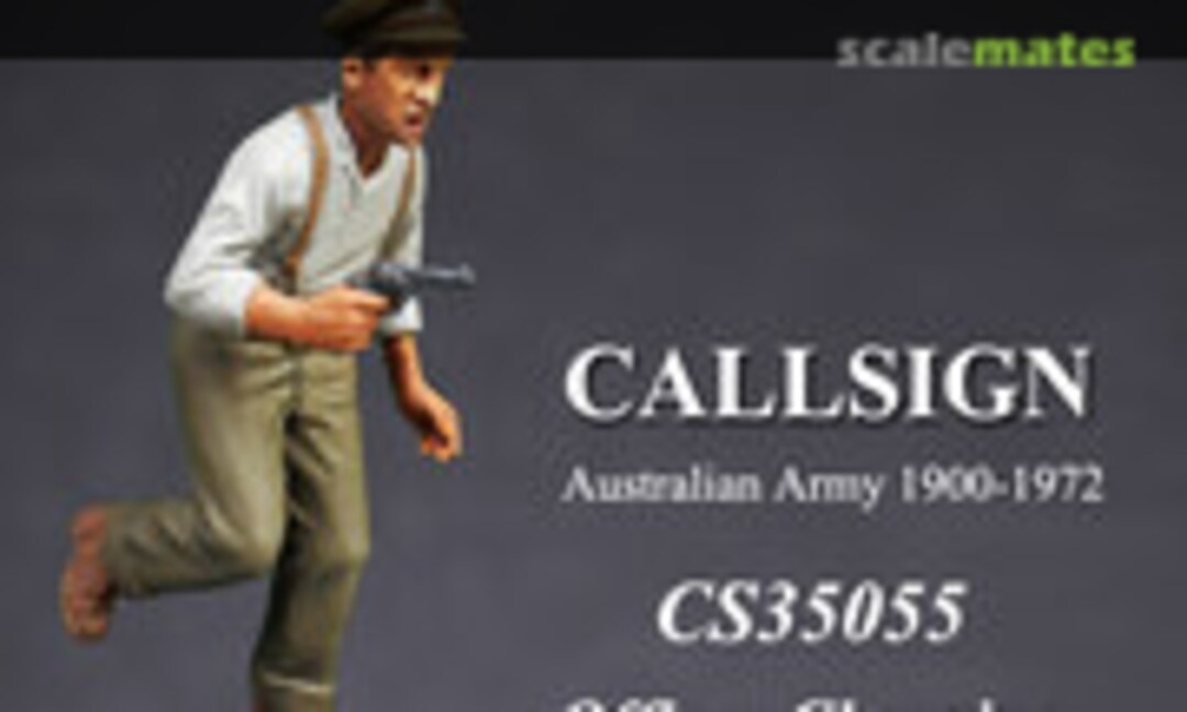 1:35 Officer Charging Gallipoli 1915 (Callsign Models CS35055) CS35055