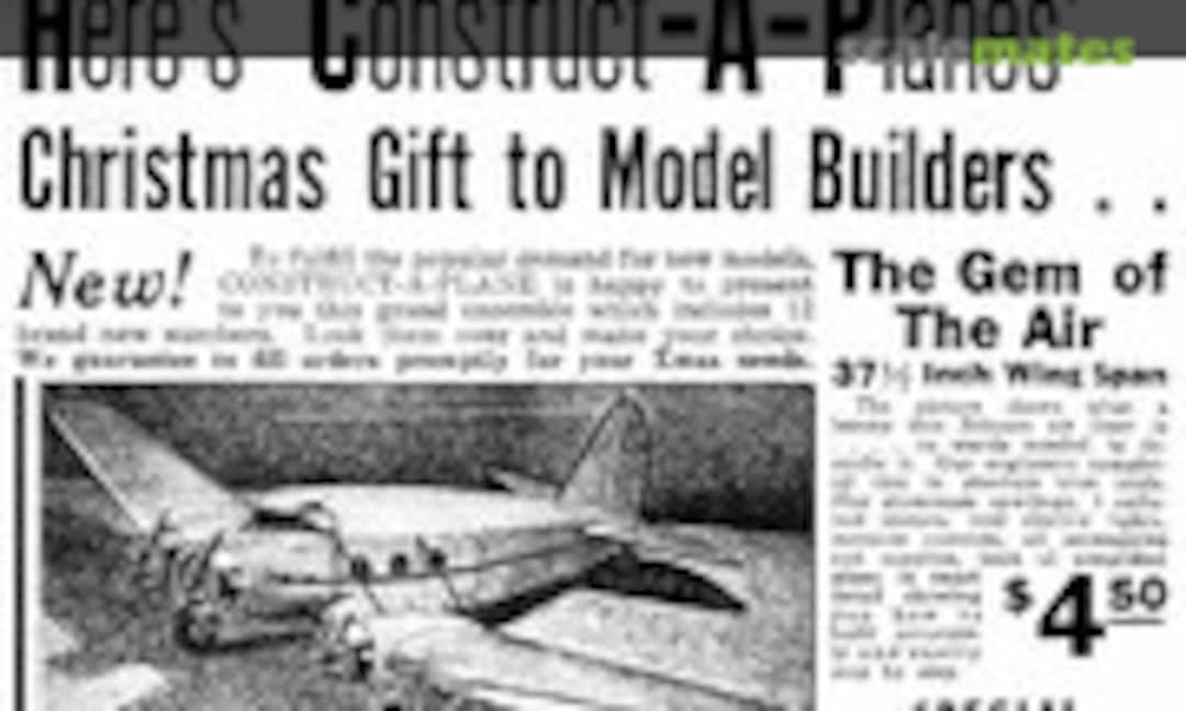 1:19 Stinson A (Construct-A-Plane )