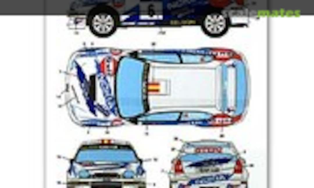 1:24 Corolla WRC Gulf 2001 (Studio27 ST27-DC513C)