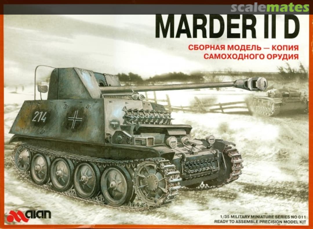 Boxart Marder II D 011 Alan Boxart Marder II D 011 Alan