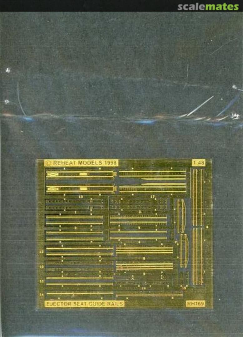 Boxart Ejector Seat Guide Rails RH169 Reheat Models Boxart Ejector Seat Guide Rails RH169 Reheat Models
