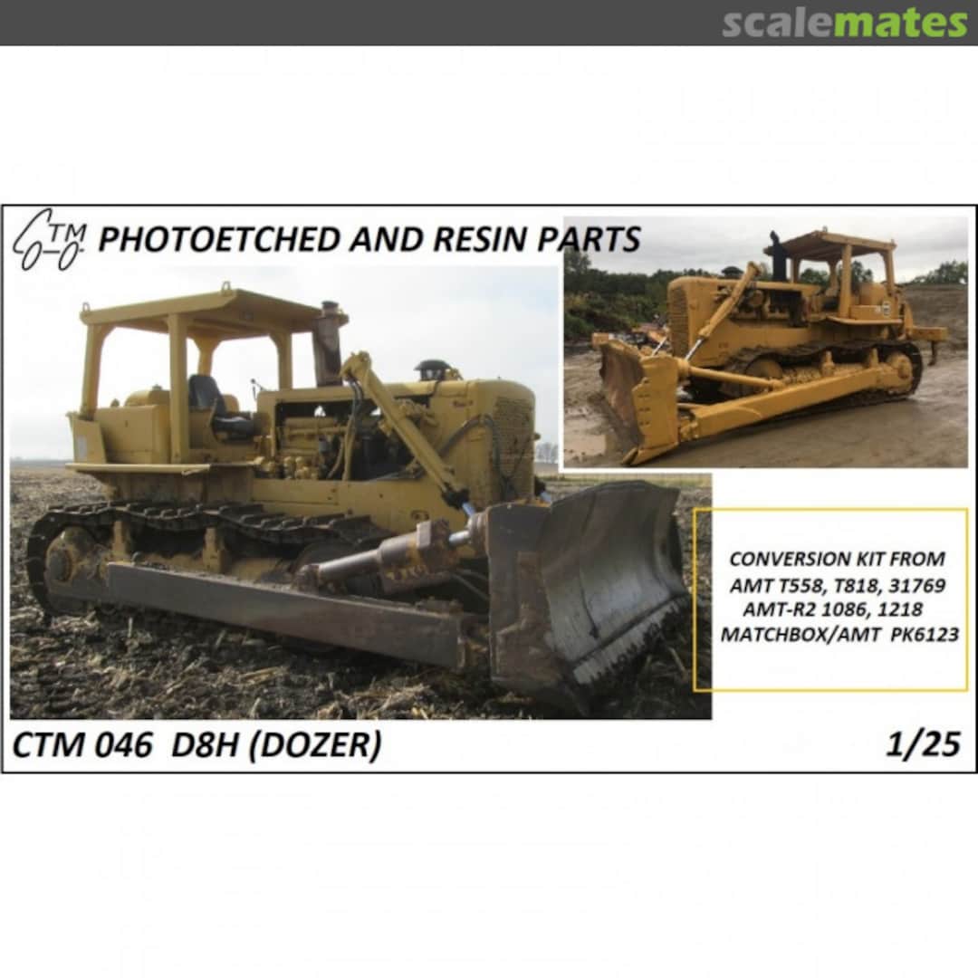 Boxart Dozer Detail Set CTM 046 Czech Truck Model Boxart Dozer Detail Set CTM 046 Czech Truck Model
