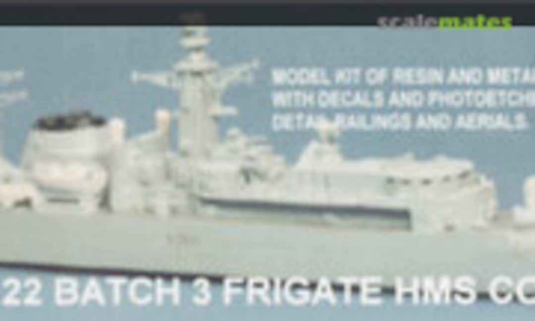 Type 22 Batch 3 Frigate HMS Cornwall (ATLantics ANT001)