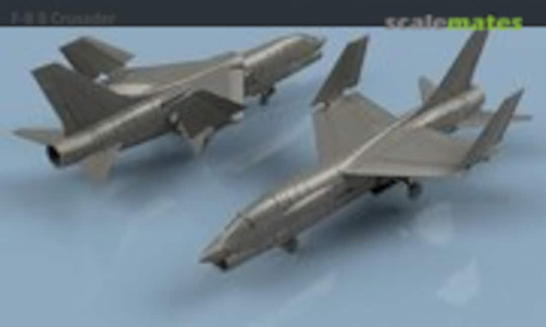 1:700 Vought F-8 B Crusader folded wings (5 planes) (L'Arsenal 3D700133)