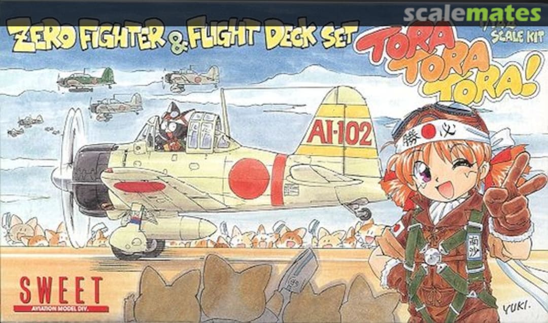 Boxart Zero Fighter & Flight Deck Set 14110 Sweet Boxart Zero Fighter & Flight Deck Set 14110 Sweet