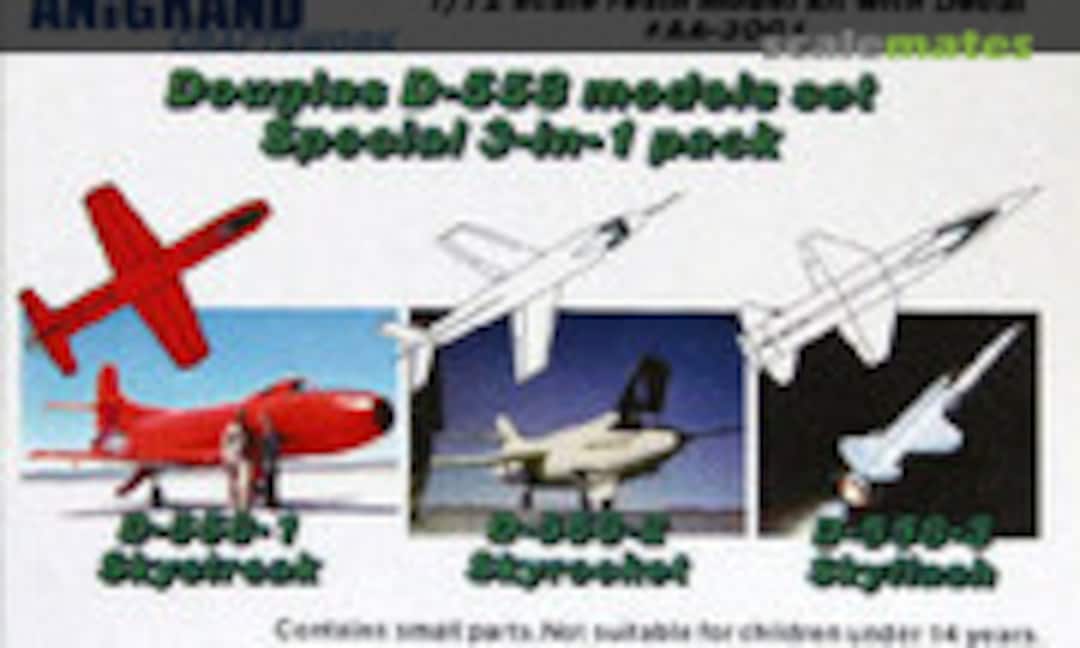 1:72 Douglas D-558s "3-in-1" special pack (Anigrand Craftswork AA-3001) AA-3001