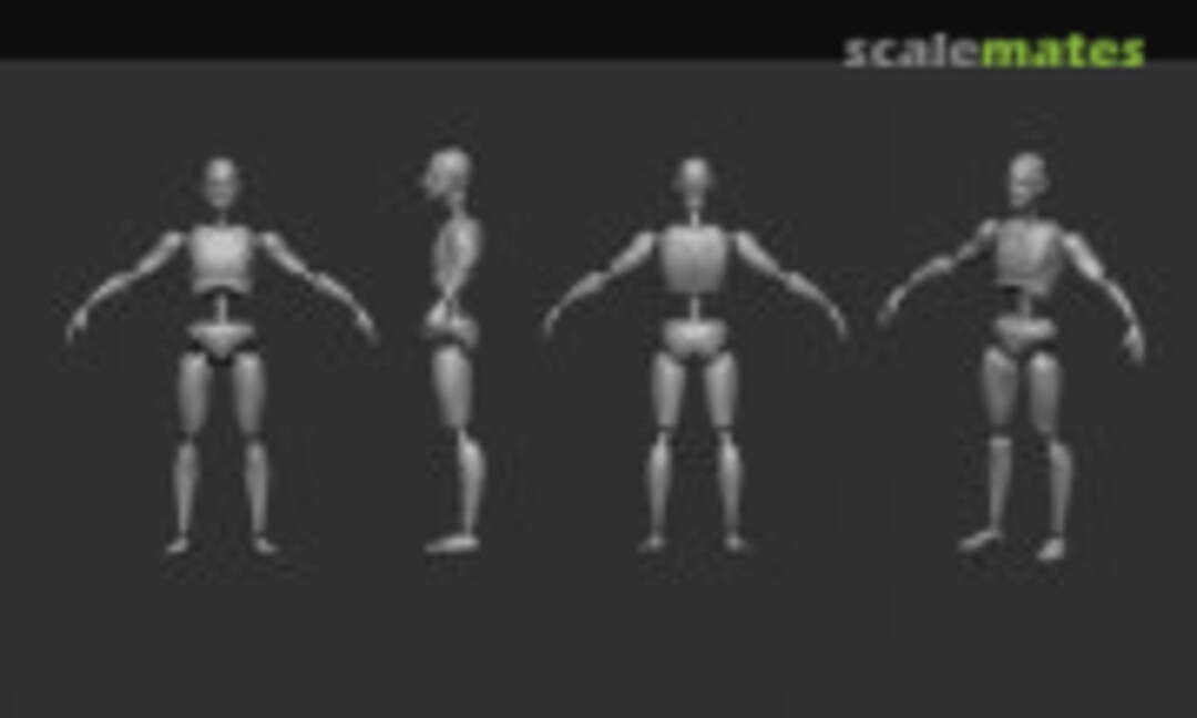 1:35 Figure Base (Man) (Firma49 F022-35) F022-35