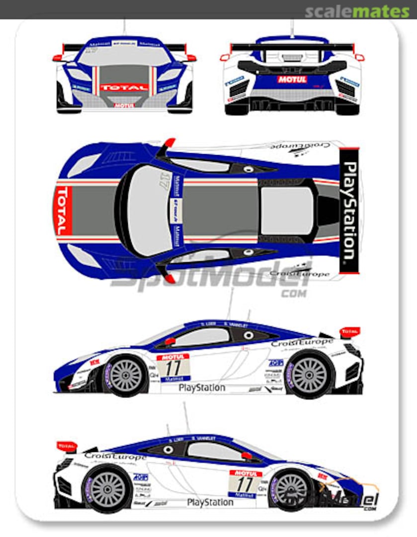 Boxart Mclaren MP4/12C GT3 #17 Loeb RDE24-002 Racing Decals 43 Boxart Mclaren MP4/12C GT3 #17 Loeb RDE24-002 Racing Decals 43