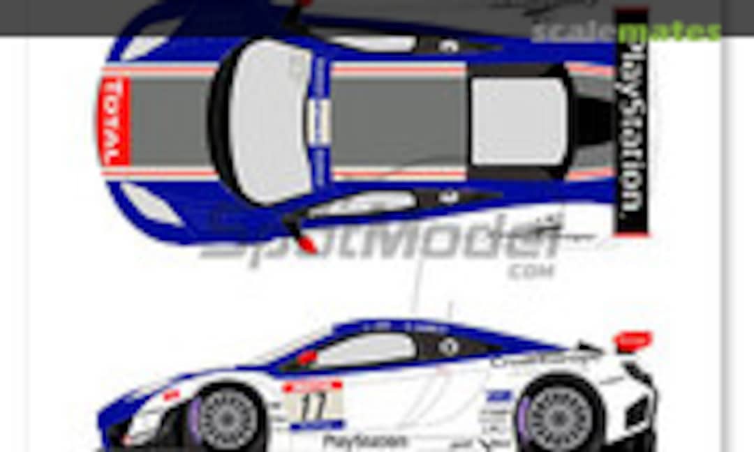 1:24 Mclaren MP4/12C GT3 #17 Loeb (Racing Decals 43 RDE24-002) RDE24-002