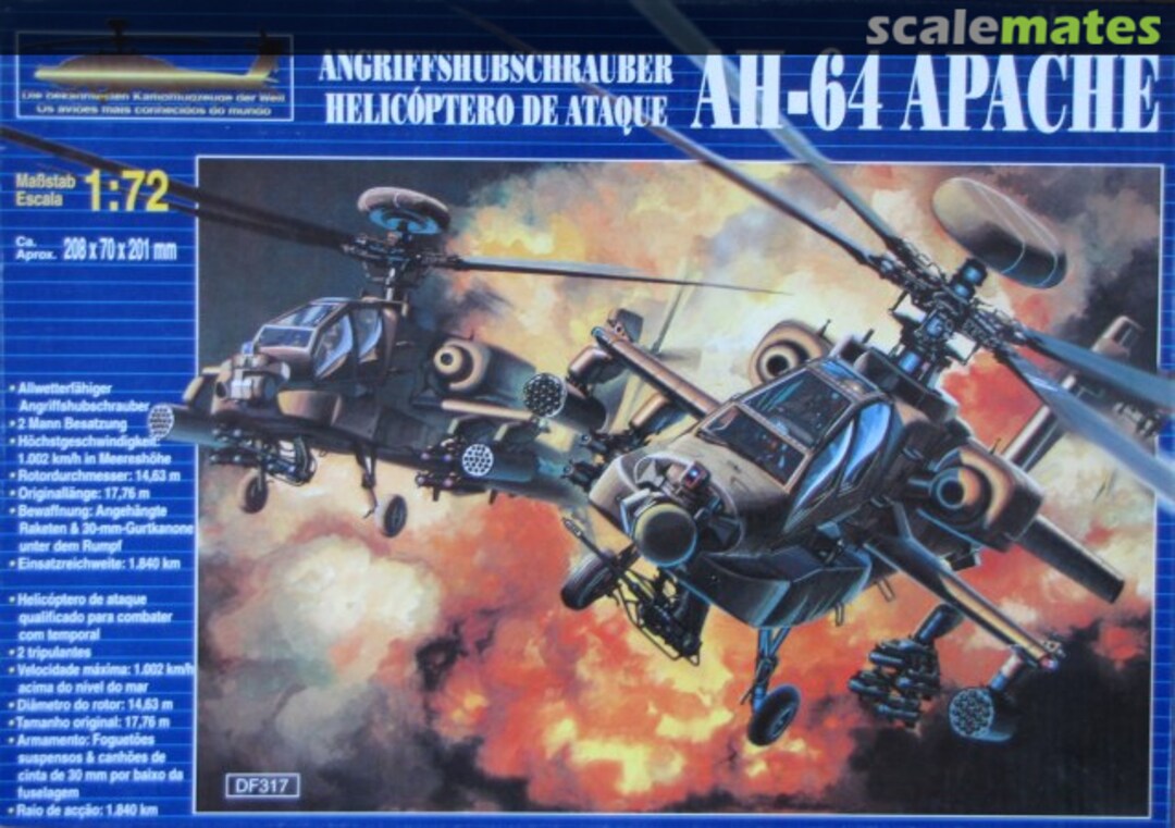 Boxart AH-64 Apache DF317 Belmonte Boxart AH-64 Apache DF317 Belmonte