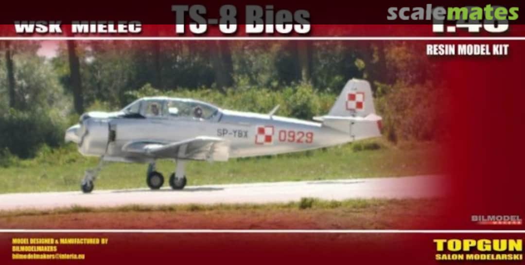 Boxart WSK Mielec TS-8 Bies Top Gun Model Boxart WSK Mielec TS-8 Bies Top Gun Model