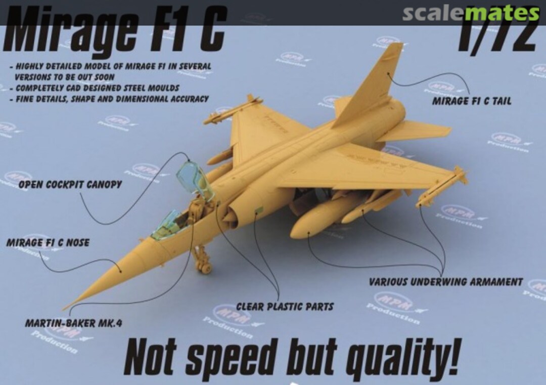 Boxart Mirage F.1C Special Hobby Boxart Mirage F.1C Special Hobby