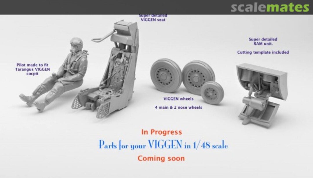 Boxart Viggen detail set Pilot Replicas Boxart Viggen detail set Pilot Replicas
