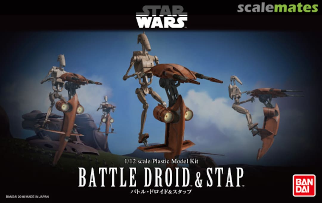 Boxart Battle Droid & Stap 0207575 Bandai Boxart Battle Droid & Stap 0207575 Bandai