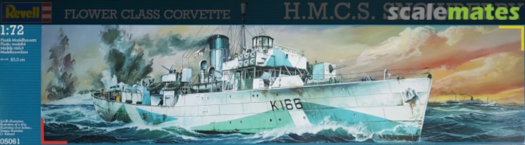 Boxart Flower Class Corvette H.M.C.S. Snowberry 05061 Revell Boxart Flower Class Corvette H.M.C.S. Snowberry 05061 Revell
