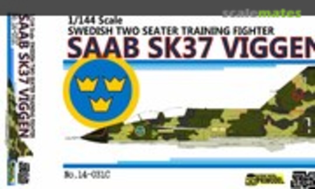 SAAB SK37 Viggen (Triple Nuts 14-031C)