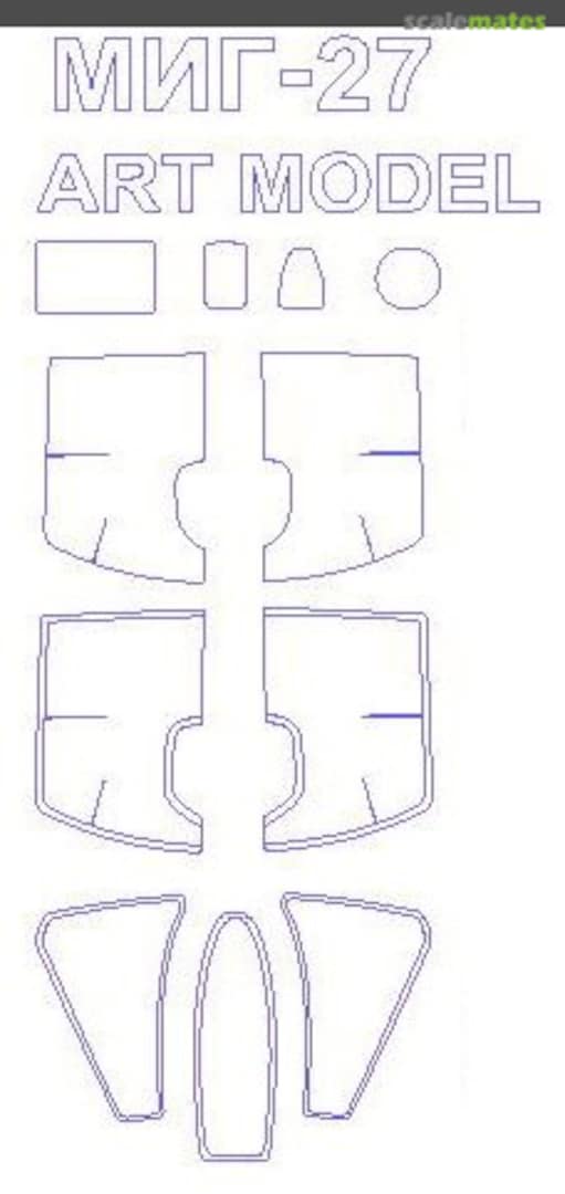 Boxart MiG-27D/M 72183 KV Models