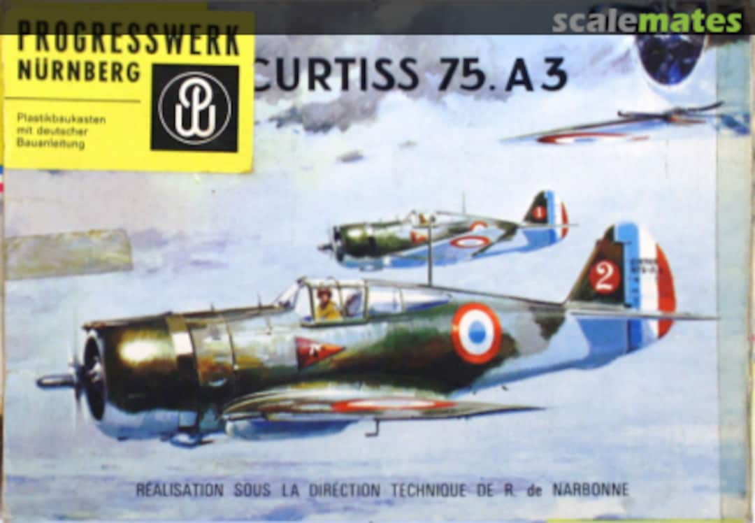 Boxart Curtiss 75.A3 L094 Progresswerk Nürnberg Boxart Curtiss 75.A3 L094 Progresswerk Nürnberg