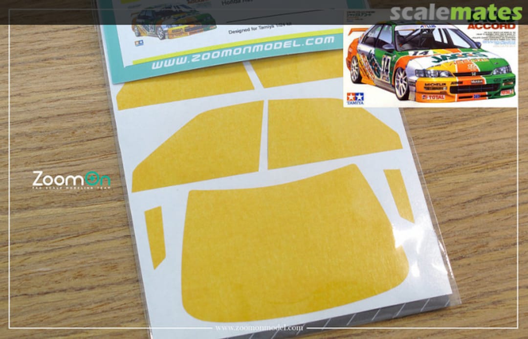 Boxart window & light painting masks - Honda Accord Jaccs ZD084 ZoomOn