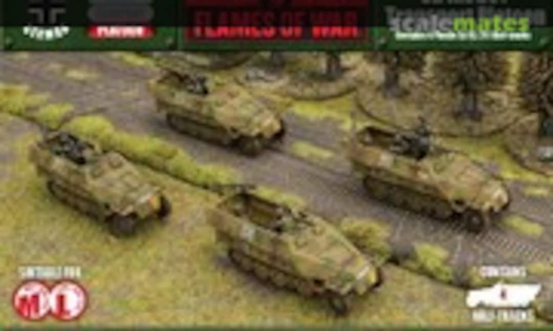 Flames Of War: Sd Kfz 251 Transport Platoon (Flames of War GBX85)