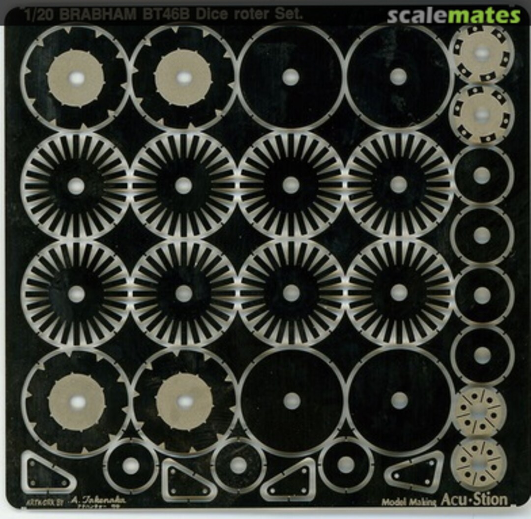 Boxart BRABHAM BT46B Dice roter Set ATS-9665 Acu-Stion Boxart BRABHAM BT46B Dice roter Set ATS-9665 Acu-Stion