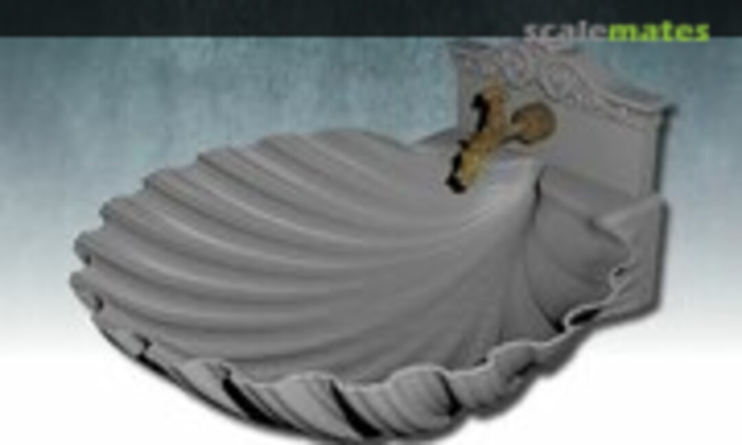 1:35 Attached Stone Fountain 1 (FC Model Trend 35642) 35642