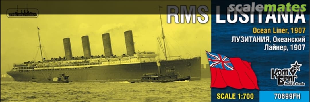 Boxart RMS Lusitania - 1907 70699FH Combrig Boxart RMS Lusitania - 1907 70699FH Combrig