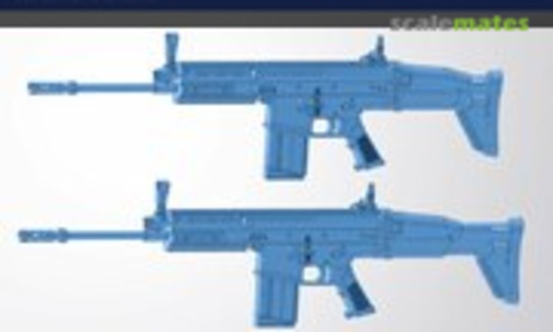 1:35 FN SCAR-Heavy (3D MicroCosmos MC-35-425) MC-35-425