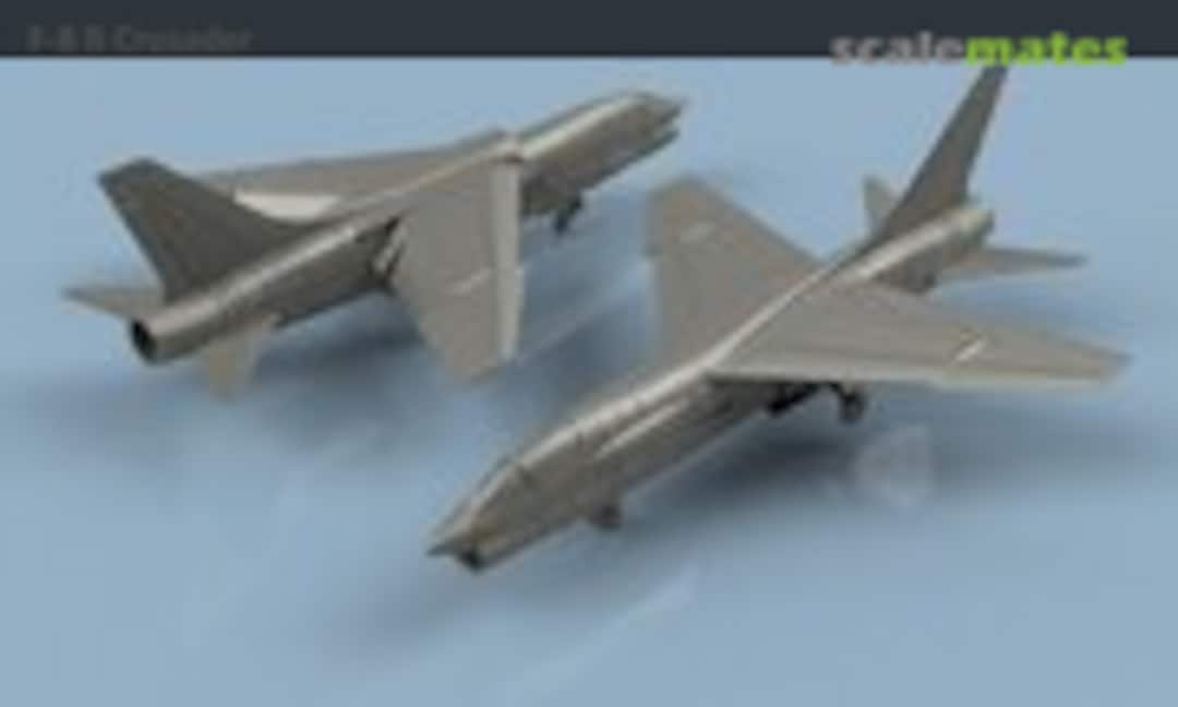 1:700 Vought F-8 B Crusader unfolded wings (5 planes) (L'Arsenal 3D700134)