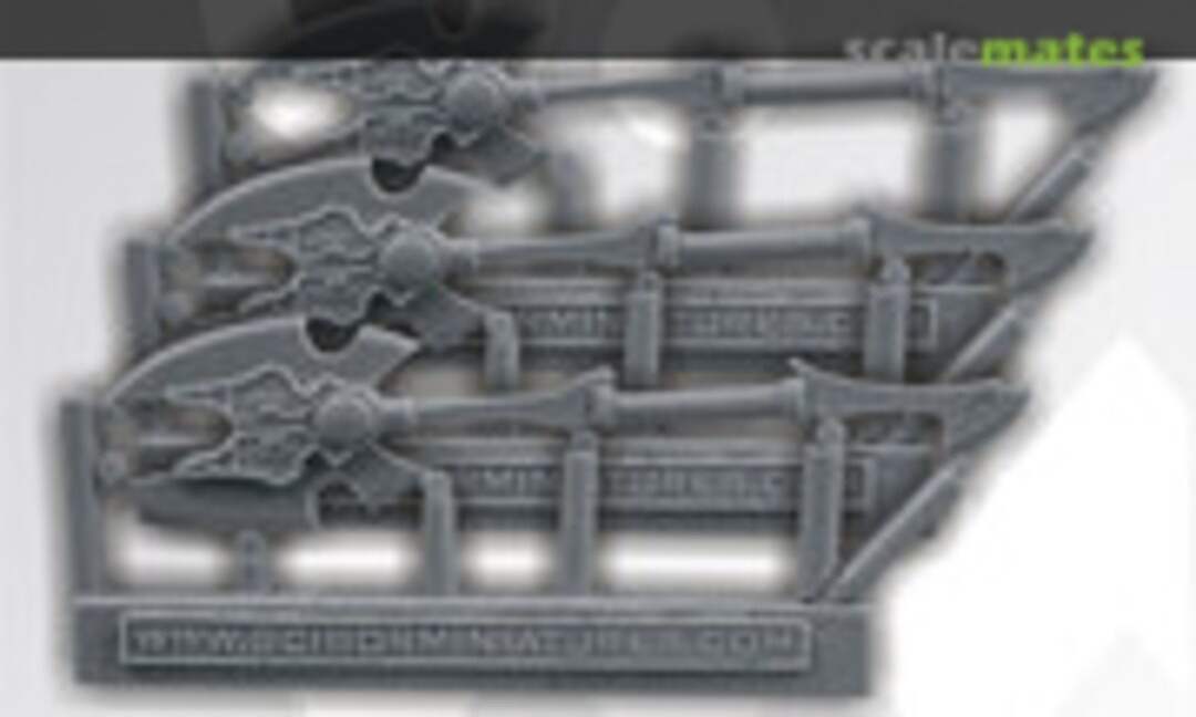 No Egyptian Halberds (3 pcs) (Scibor Monsterous Miniatures CPEG0125) CPEG0125