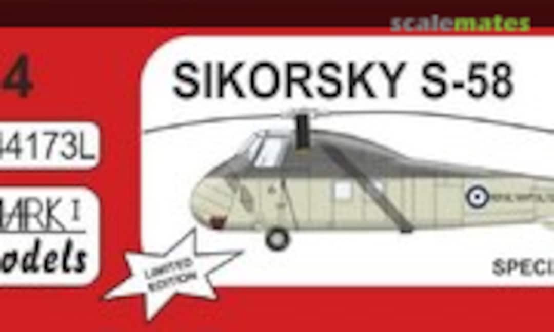 1:144 Sikorsky S-58 (Mark I Models MKM144173L)
