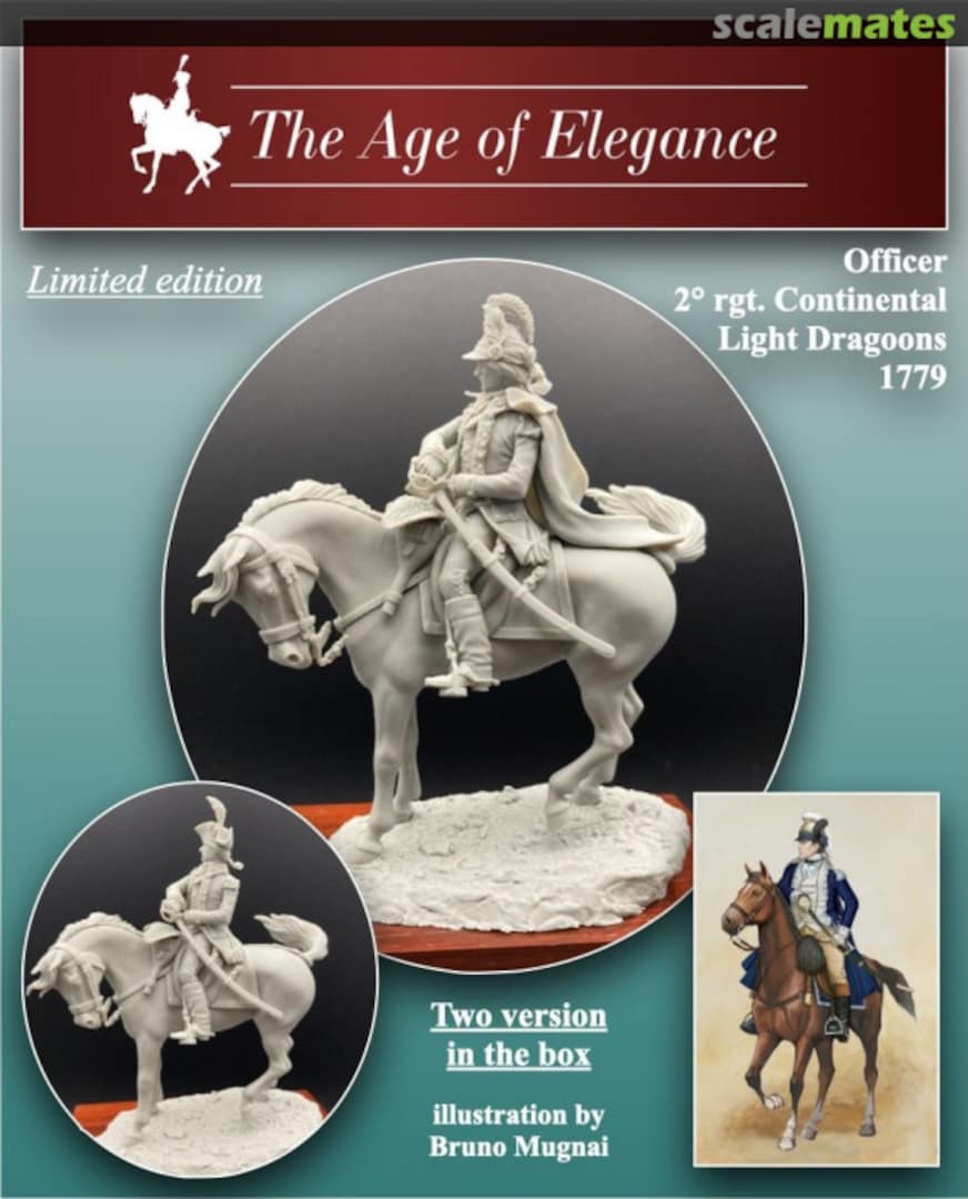 Boxart Officer 2nd Regiment Continental Dragoons 1779 None The Age of Elegance Boxart Officer 2nd Regiment Continental Dragoons 1779 None The Age of Elegance