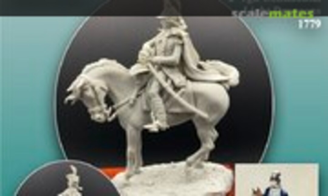 54mm Officer 2nd Regiment Continental Dragoons 1779 (The Age of Elegance None) None