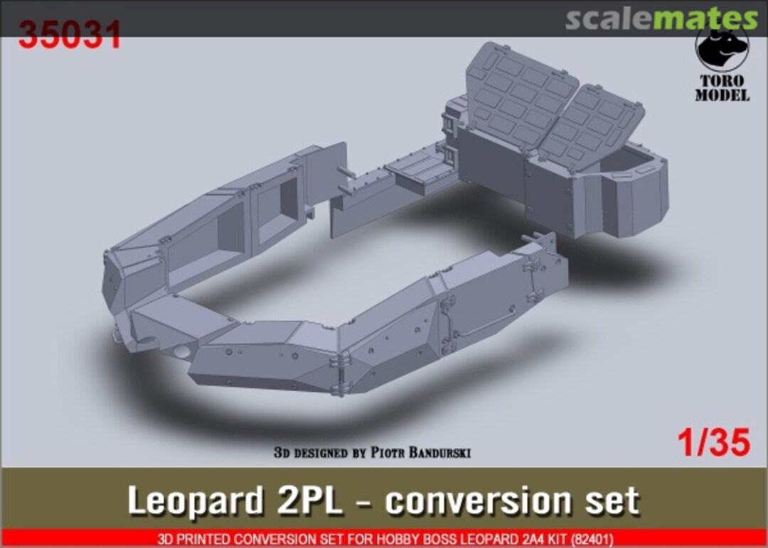Boxart Leopard 2PL conversion set 35031 ToRo Model