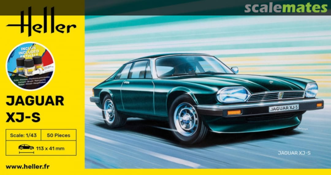 Boxart Jaguar XJS - Starter Kit 56183 Heller Boxart Jaguar XJS - Starter Kit 56183 Heller