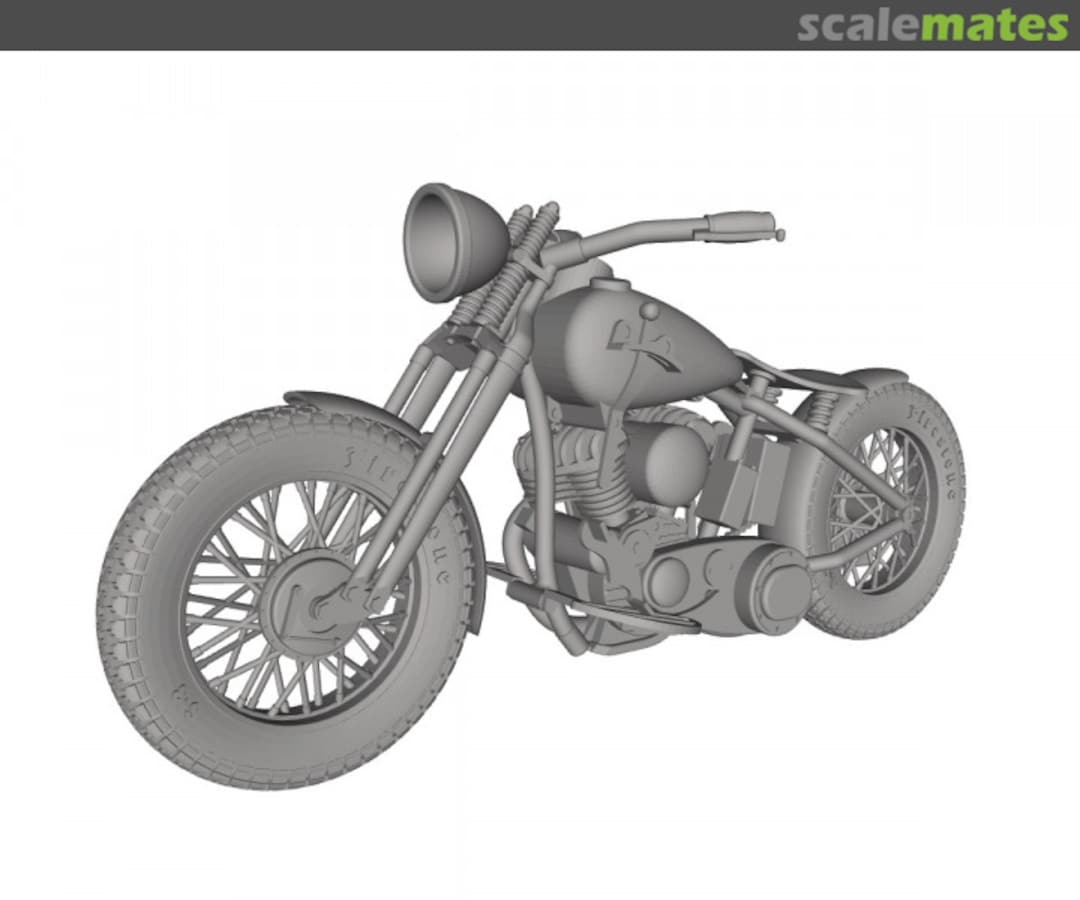 Boxart Custom Chopper FSM3D35002 Four Stars Miniatures 