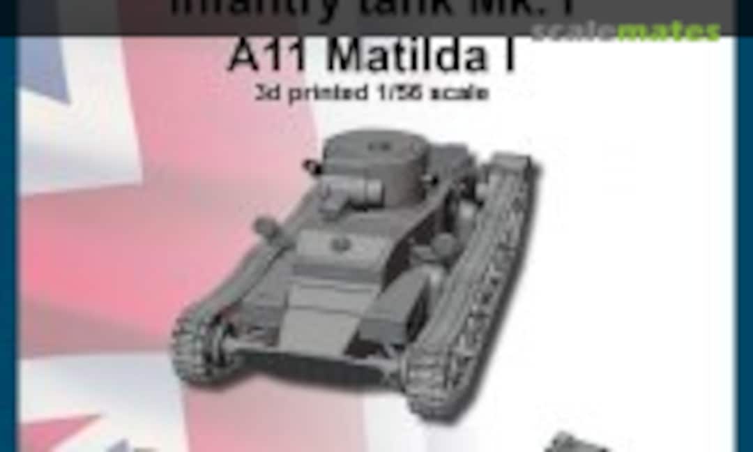 1:56 Infantry Tank Mk.I A11 Matilda I (FC Model Trend 56001) 56001