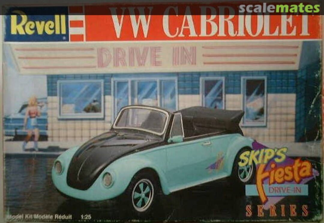 Boxart VW Cabriolet 7151 Revell Boxart VW Cabriolet 7151 Revell