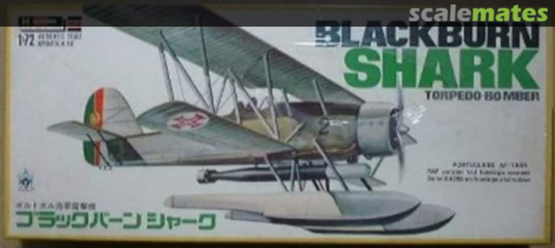 Boxart Blackburn Shark Torpedo-Bomber JS-041 Hasegawa Frog Boxart Blackburn Shark Torpedo-Bomber JS-041 Hasegawa Frog